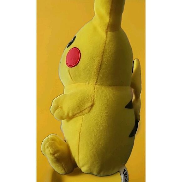 Toy Factory 6”Pikachu Plush Pokemon Stuffed Animal Pikachu 2019 Toy Factory - Picture 2 of 6